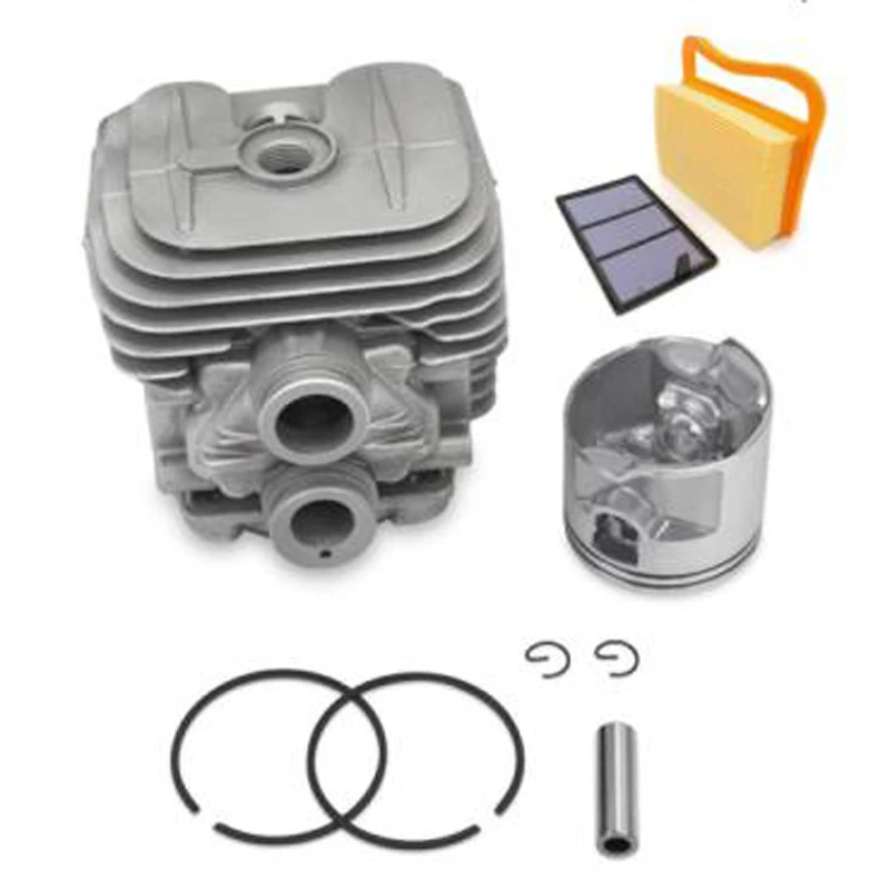 1pc Cylinder Head+1pc Piston+2pc Piston Rings+2pc Collar+1pc Filter+1pc Air Filter For Stihl TS410 TS420 Piston Kit
1pc Cylinder Head+1pc Piston+2pc Piston Rings+2pc Collar+1pc Filter+1pc Air Filter For Stihl TS410 TS420 Piston Kit