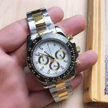 luxury watch men 39mm AAA DAY TONA Automatic machinery No battery Stainless steel sweeping small dials work watches SY16
luxury watch men 39mm AAA DAY TONA Automatic machinery No battery Stainless steel sweeping small dials work watches SY16