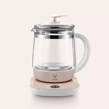 Viomi Health Electric Kettle 1.5L Multifunction Timing Insulation Cooking Kettle Glass Electric Soup Tea Pot Water Kettle 
Viomi Health Electric Kettle 1.5L Multifunction Timing Insulation Cooking Kettle Glass Electric Soup Tea Pot Water Kettle