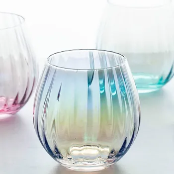 Nordic Ins Wind Glass Cup Simple Milk Glass Creative Wine Glass 
Nordic Ins Wind Glass Cup Simple Milk Glass Creative Wine Glass