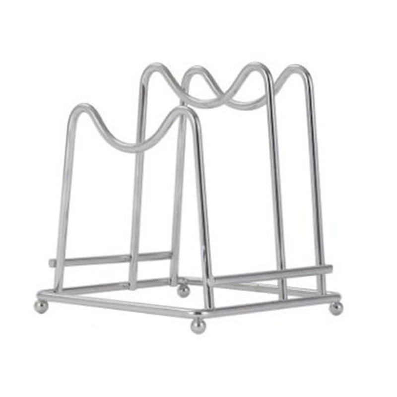 Stainless Steel Chopping Board Bracket, Lid Rack, Pot Lid Rack, Organize Rack, Kitchen Cabinet Rack Storage (Silver)
Stainless Steel Chopping Board Bracket, Lid Rack, Pot Lid Rack, Organize Rack, Kitchen Cabinet Rack Storage (Silver)