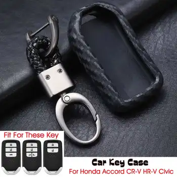 TPU Carbon Fiber Black Key Case Cover FOB Keychain Key Shell For Honda For Accord For CR-V For HR-V For Civic
TPU Carbon Fiber Black Key Case Cover FOB Keychain Key Shell For Honda For Accord For CR-V For HR-V For Civic