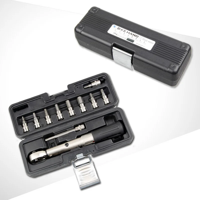 high quality material durable and practical Bikehand Torque Wrench Spanner Bicycle Repair Hardware Cycling Riding Tool Set
high quality material durable and practical Bikehand Torque Wrench Spanner Bicycle Repair Hardware Cycling Riding Tool Set