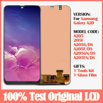 Original 6.4'' Super AMOLED LCD For SAMSUNG Galaxy A20 A205/DS A205F A205FD A205A Display +Touch Screen Digitizer Replacements
Original 6.4'' Super AMOLED LCD For SAMSUNG Galaxy A20 A205/DS A205F A205FD A205A Display +Touch Screen Digitizer Replacements
