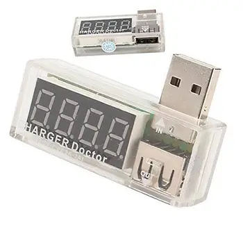 2PCS USB Charger Doctor Voltage Current Meter Battery Tester Power Detector diy electronics
2PCS USB Charger Doctor Voltage Current Meter Battery Tester Power Detector diy electronics