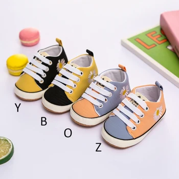 Baby Floral Canvas Shoes Color Matching Lace-up Casual Sneakers Anti-slip Infant Toddler Shoes Season Sale 
Baby Floral Canvas Shoes Color Matching Lace-up Casual Sneakers Anti-slip Infant Toddler Shoes Season Sale