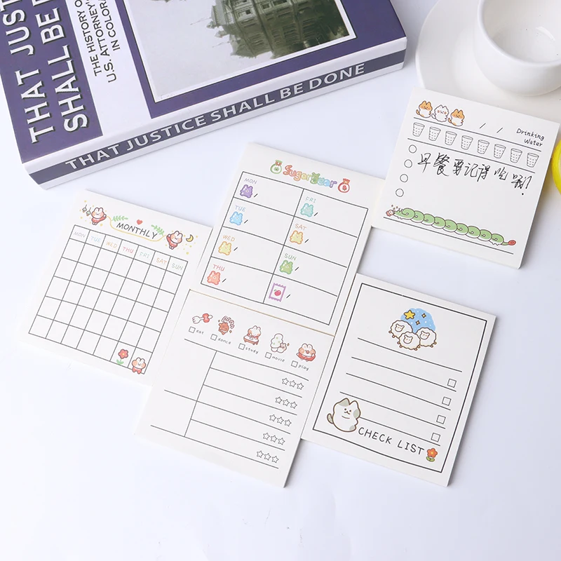30pcs/lot Kawaii Cartoon Memo Pad Sticky Notes Notepad Diary Self-Stick Notes Memo Pads
30pcs/lot Kawaii Cartoon Memo Pad Sticky Notes Notepad Diary Self-Stick Notes Memo Pads