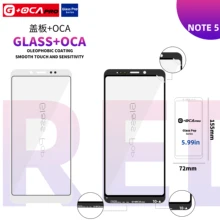 Front Outer Glass with OCA glue for Xiaomi Note5 Redmi 5p Note5pro Note7 Note7pro Note8 Note8pro Note9 Screen Glass Repair
Front Outer Glass with OCA glue for Xiaomi Note5 Redmi 5p Note5pro Note7 Note7pro Note8 Note8pro Note9 Screen Glass Repair