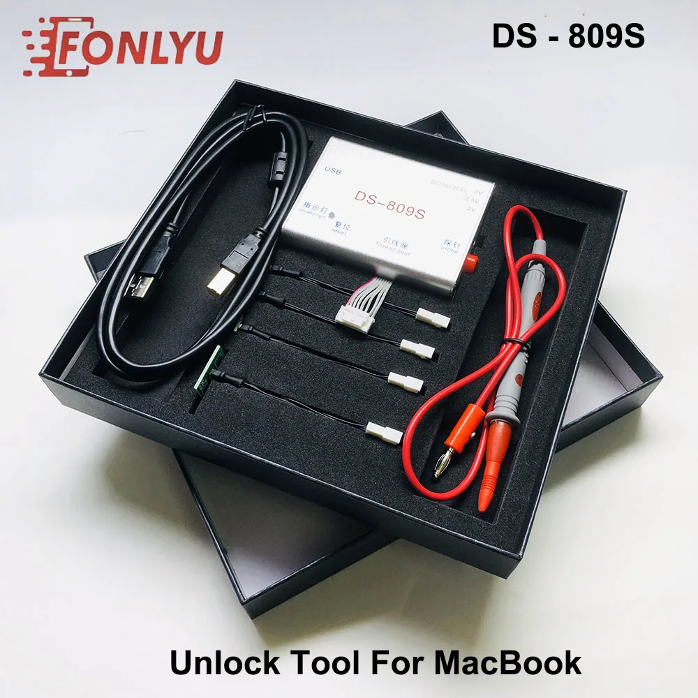 DS 809S Unlocking Tool EFI PIN PadLock Unlock for Macbook A1706 A1534 iMac Air Repair SPI ROM Read Write for Macbook iCloud SN
DS 809S Unlocking Tool EFI PIN PadLock Unlock for Macbook A1706 A1534 iMac Air Repair SPI ROM Read Write for Macbook iCloud SN