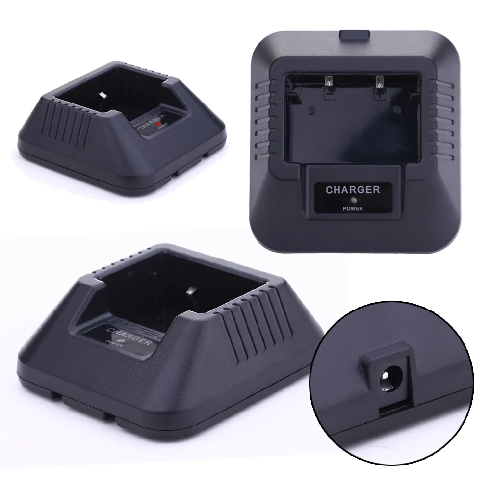 Li-ion Battery Charger Adapter with Charging Indicator PTT Radios Charge Docking Station for BaoFeng UV-5R Series Walkie Talkie
Li-ion Battery Charger Adapter with Charging Indicator PTT Radios Charge Docking Station for BaoFeng UV-5R Series Walkie Talkie