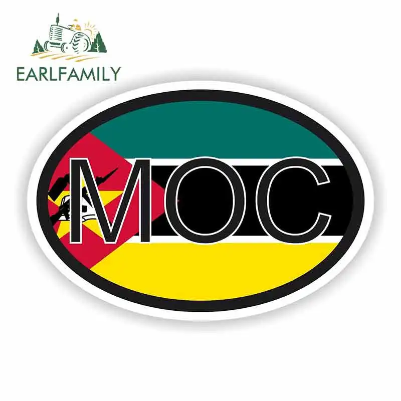 EARLFAMILY 13cm x 9.1cm for MOZAMBIQUE MOC AFRICA Oval Country Code with Flag Car Stickers Vinyl JDM Bumper Trunk Truck Graphics
EARLFAMILY 13cm x 9.1cm for MOZAMBIQUE MOC AFRICA Oval Country Code with Flag Car Stickers Vinyl JDM Bumper Trunk Truck Graphics