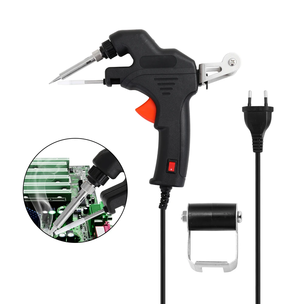 50W Handheld Quick Soldering Machine Internal Heating Bending Soldering Machines Automatically Send Tin DIY Welding Station
50W Handheld Quick Soldering Machine Internal Heating Bending Soldering Machines Automatically Send Tin DIY Welding Station