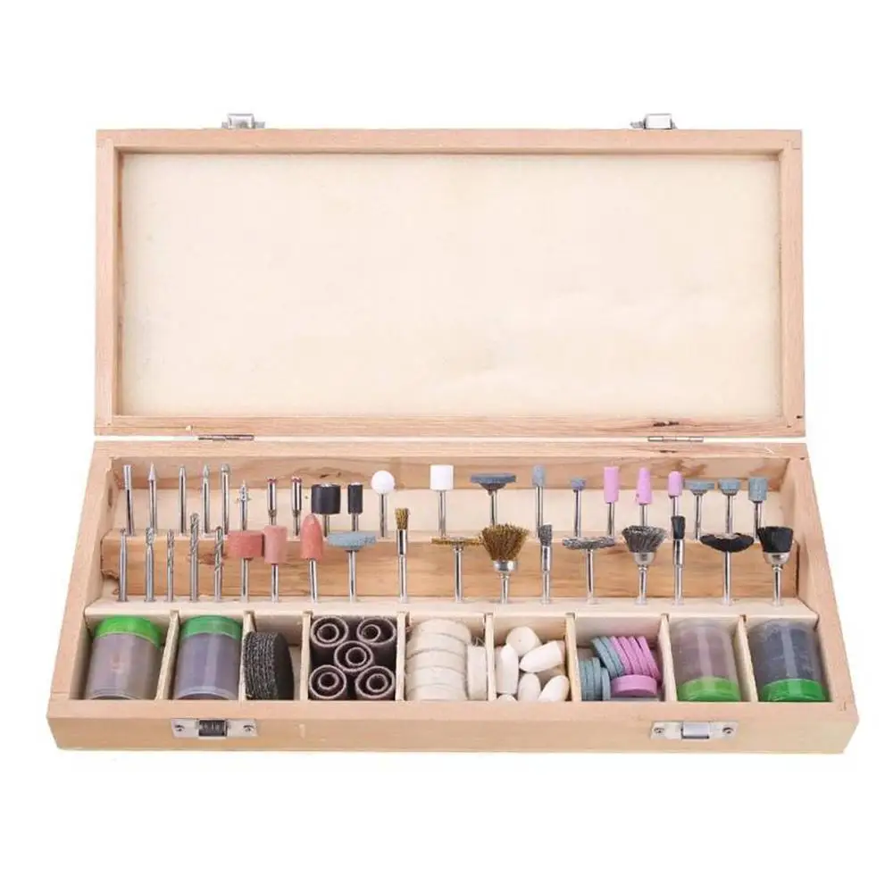 228pcs/set Electric Grinding Rotary Tool Accessories Mini Drill Bit Set with Abrasive Sanding Bits Tool Kits
228pcs/set Electric Grinding Rotary Tool Accessories Mini Drill Bit Set with Abrasive Sanding Bits Tool Kits