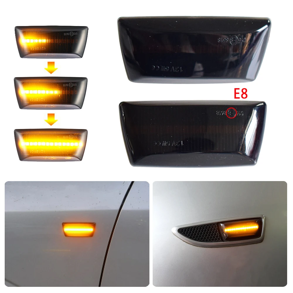 Sequential Turn Signal Side Marker Indicator Blinker LED Dynamic Light For Opel Insignia Astra H Zafira B Corsa D Chevrolet Aveo
Sequential Turn Signal Side Marker Indicator Blinker LED Dynamic Light For Opel Insignia Astra H Zafira B Corsa D Chevrolet Aveo