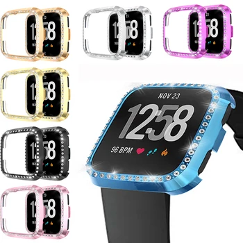 PC Diamonds Case Cover For Fit bit Versa Screen Protector Watch Shell For Fit bit Versa Lite Smart Watch Accessories
PC Diamonds Case Cover For Fit bit Versa Screen Protector Watch Shell For Fit bit Versa Lite Smart Watch Accessories