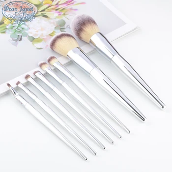 

1 piece Pro Makeup brushes Powder Angled Blush Essential Concealer All over Eye shadow smudge Gel liner brow Make up brush IT