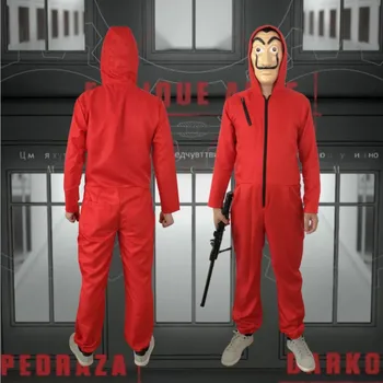 Joker Costume Clown Suit Bill House Mask Cosplay Clothing Red Ali Onesie Cross Order 
Joker Costume Clown Suit Bill House Mask Cosplay Clothing Red Ali Onesie Cross Order