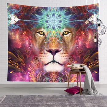 Fuwatacchi God Animals Printed Wall Hanging Tapestry Travel Camping Abstract Oil Painting Boho Blanket Pad Sleeping Tapestries 
Fuwatacchi God Animals Printed Wall Hanging Tapestry Travel Camping Abstract Oil Painting Boho Blanket Pad Sleeping Tapestries