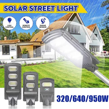 LED Solar Street Light 950W 640W 320W PIR Motion Sensor Wall Light Radar Induction Remote Control Industrial Security Lighting
LED Solar Street Light 950W 640W 320W PIR Motion Sensor Wall Light Radar Induction Remote Control Industrial Security Lighting