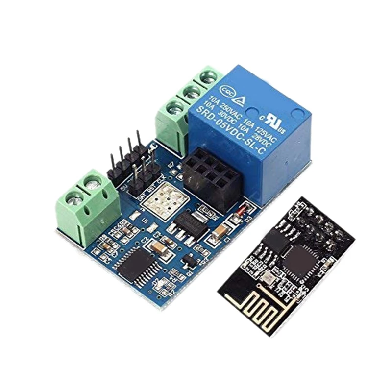 ESP8266 WiFi 5V 1 Channel Relay Delay Module IoT Smart Home Remote Control Android Mobile Phone APP Control 400M Transmission Di
ESP8266 WiFi 5V 1 Channel Relay Delay Module IoT Smart Home Remote Control Android Mobile Phone APP Control 400M Transmission Di