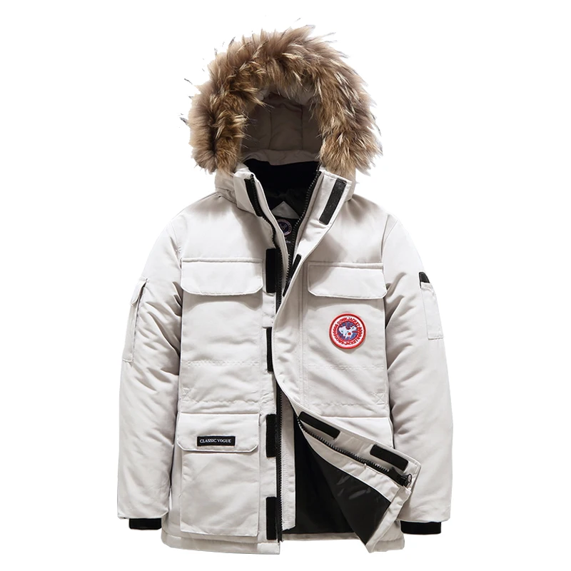 90% Down Jackets Men Winter Jacket male's Parkas Detachable Fur Collar male's jackets thick warm Outdoor windproof Coats G165
90% Down Jackets Men Winter Jacket male's Parkas Detachable Fur Collar male's jackets thick warm Outdoor windproof Coats G165