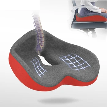 Chair Cushion Comfort Memory Foam Seat Orthopedic Pillow for Lower Back Tailbone and Sciatica Pain Relief
Chair Cushion Comfort Memory Foam Seat Orthopedic Pillow for Lower Back Tailbone and Sciatica Pain Relief