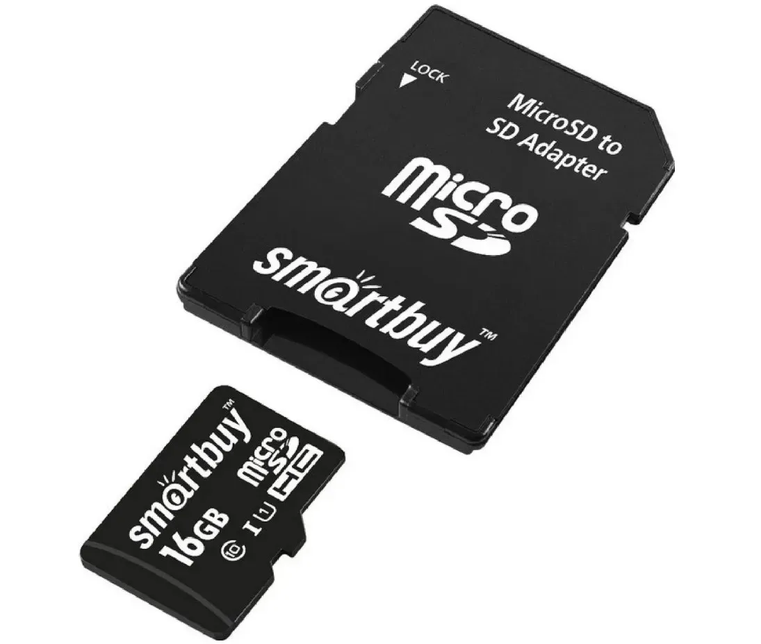Фото Карта памяти MicroSDHC 16GB Class 10 Smart Buy + SD адаптер  Компьютеры и | Карты памяти (1005003659126644)