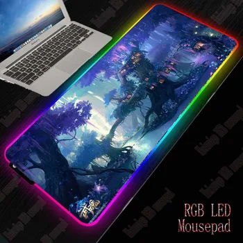 XGZ Fantasy Tree Forest Mousepad Large Computer Mouse Mat Large LED Gaming Mouse Pad Night RGB USB Wired Lighting for CSGO Dota
XGZ Fantasy Tree Forest Mousepad Large Computer Mouse Mat Large LED Gaming Mouse Pad Night RGB USB Wired Lighting for CSGO Dota