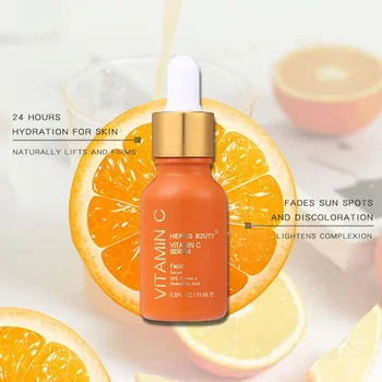 15ml Face Whitening Essential Oil Pure Vitamin C + Hyaluronic Acid Smoothing Face Serum Anti-wrinkle Anti-Aging Essential Oi
15ml Face Whitening Essential Oil Pure Vitamin C + Hyaluronic Acid Smoothing Face Serum Anti-wrinkle Anti-Aging Essential Oi