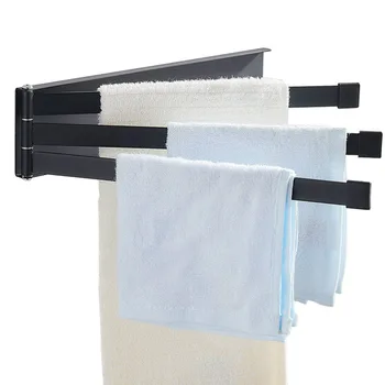 Home 180 Degree Rotating Holder Kitchen Hanger Folding Adhesive Rail Towel Rack Anti Skid 3 Layers Wall Mounted Bath Swivel
Home 180 Degree Rotating Holder Kitchen Hanger Folding Adhesive Rail Towel Rack Anti Skid 3 Layers Wall Mounted Bath Swivel