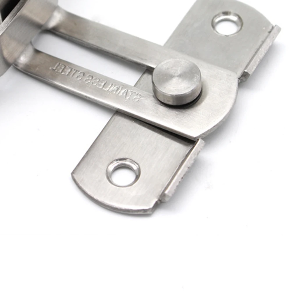 Heavy Duty 90 Degree Silver Security Door Bolts Bathroom Bedroom Gate Lock Latch
Heavy Duty 90 Degree Silver Security Door Bolts Bathroom Bedroom Gate Lock Latch