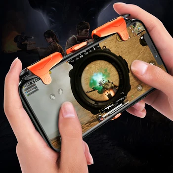 Mobile Phone Trigger Game Pad for PUBG IOS Android Phone Game Fortnited Gamepad 4 Speed Level Alloy Mobile Joystick Controller
Mobile Phone Trigger Game Pad for PUBG IOS Android Phone Game Fortnited Gamepad 4 Speed Level Alloy Mobile Joystick Controller