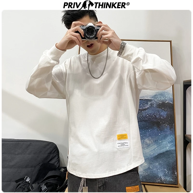 Privathinker Men Long Cleeve Print Tshirt Mens Spring 2020 Streetwear Hip Hop T-Shirt Male Loose Korean Harajuku Japan T-shirts
Privathinker Men Long Cleeve Print Tshirt Mens Spring 2020 Streetwear Hip Hop T-Shirt Male Loose Korean Harajuku Japan T-shirts