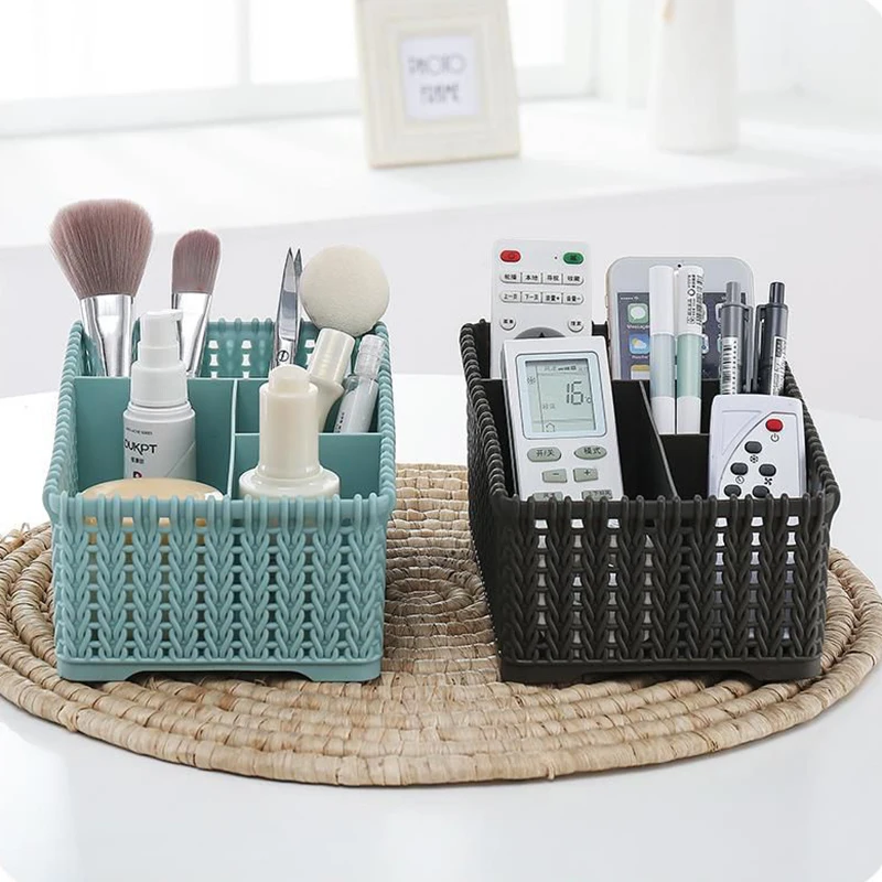 4-Grids Large Capacity Desktop Sundries Storage Box Makeup Organizer Basket Multi-function Cosmetic Make Up Brush Storage Case
4-Grids Large Capacity Desktop Sundries Storage Box Makeup Organizer Basket Multi-function Cosmetic Make Up Brush Storage Case