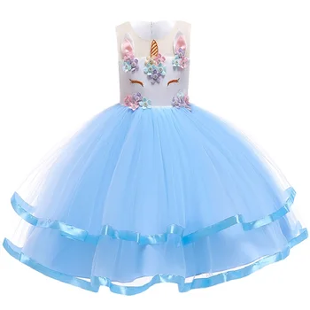 2020 Unicorn latest style girls dress children pony roleplay applique princess dress kids Christmas children's clothing summer
2020 Unicorn latest style girls dress children pony roleplay applique princess dress kids Christmas children's clothing summer