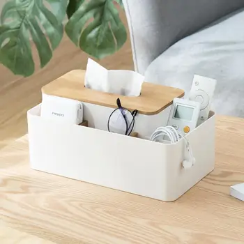 Tissue Storage Separation Desktop Storage Box Living Room Multifunctional Tissue Remote Control Storage Box
Tissue Storage Separation Desktop Storage Box Living Room Multifunctional Tissue Remote Control Storage Box