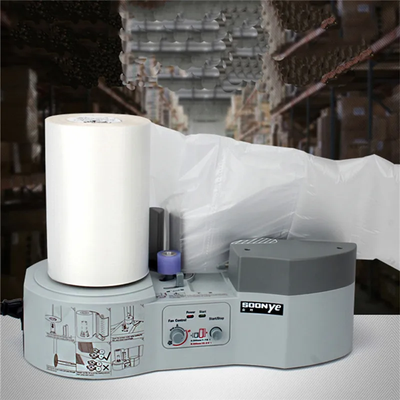 Bubble Bag inflator Buffer Air Cushion Machine Packaging Hoist Air Bag Continuous inflatable Bag machine Air Column film Machine
Bubble Bag inflator Buffer Air Cushion Machine Packaging Hoist Air Bag Continuous inflatable Bag machine Air Column film Machine