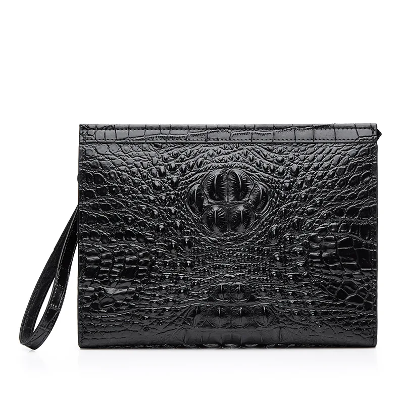 Micro for New Style Crocodile Handbag Men's Genuine Leather Ultra-Moved Business Envelope Carrying Clutch Bag Cool Wallet Men's
Micro for New Style Crocodile Handbag Men's Genuine Leather Ultra-Moved Business Envelope Carrying Clutch Bag Cool Wallet Men's