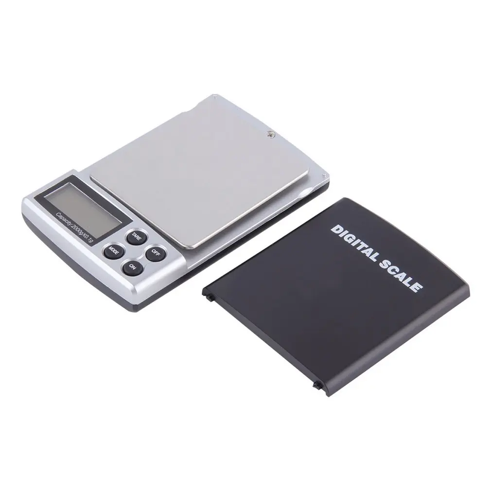 2KG Digital Pockets Scale Lack+Silver Auto Power Off Jewelry Weight Balance Scale Precision LCD With Optional Backlight
2KG Digital Pockets Scale Lack+Silver Auto Power Off Jewelry Weight Balance Scale Precision LCD With Optional Backlight