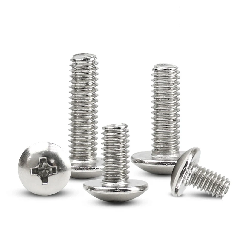 M3 M4 M5 Phillips Cross Recessed Truss Big Head Screw Metric Threaded Mushroom Head Bolt Steel Nickel Plated
M3 M4 M5 Phillips Cross Recessed Truss Big Head Screw Metric Threaded Mushroom Head Bolt Steel Nickel Plated