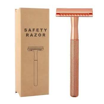 Kapmore Men Razor Fashion Manual Razor Shaving Razor Safety Double Edge Razor Male Face Razor with 5PCS Replacement Head
Kapmore Men Razor Fashion Manual Razor Shaving Razor Safety Double Edge Razor Male Face Razor with 5PCS Replacement Head