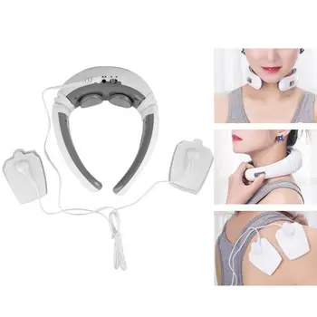 Intelligent Electric Cervical Vertebra Massager Neck Pulse Vibration Therapy Instrument Health Care Massage Relaxation 
Intelligent Electric Cervical Vertebra Massager Neck Pulse Vibration Therapy Instrument Health Care Massage Relaxation