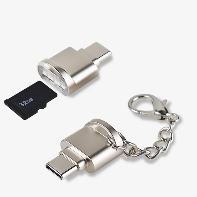 Hot USB 3.1 Type C Card Reader With Chain USB-C TF Micro SD OTG Adapter Type-C Memory Card Reader For Samsung Macbook Huawei
Hot USB 3.1 Type C Card Reader With Chain USB-C TF Micro SD OTG Adapter Type-C Memory Card Reader For Samsung Macbook Huawei