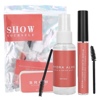 Eyebrow Styling Kit Feathery Brows Soap Kit Long Lasting Waterproof Eyebrow Setting Gel with Aloe Mist Brow Growth Serum
Eyebrow Styling Kit Feathery Brows Soap Kit Long Lasting Waterproof Eyebrow Setting Gel with Aloe Mist Brow Growth Serum