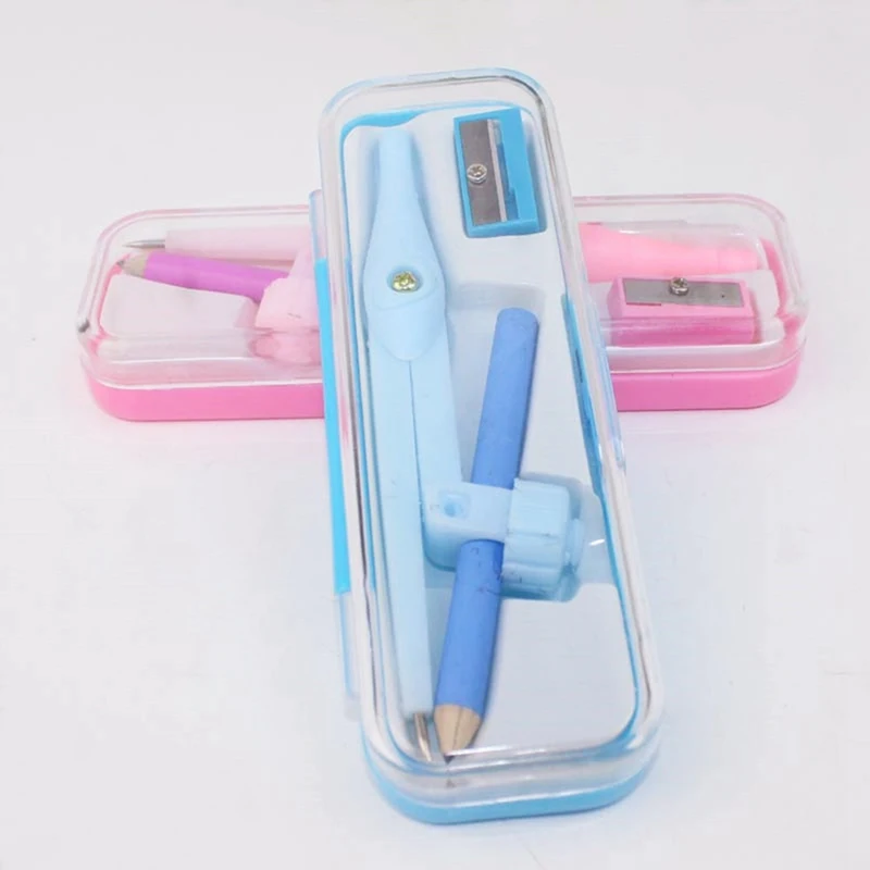 School Compass Cute girl Stationery Student Drawing Compasso Brujula Geometry Set Circulos de madera Math Set Drafting Tools
School Compass Cute girl Stationery Student Drawing Compasso Brujula Geometry Set Circulos de madera Math Set Drafting Tools