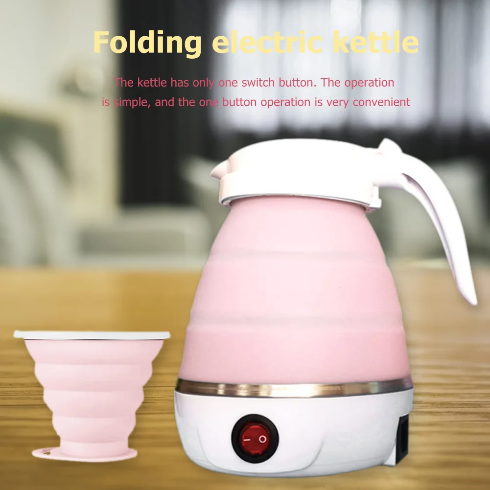 Shop Generic Electric Kettle Foldable Silicone Portable Water Kettle