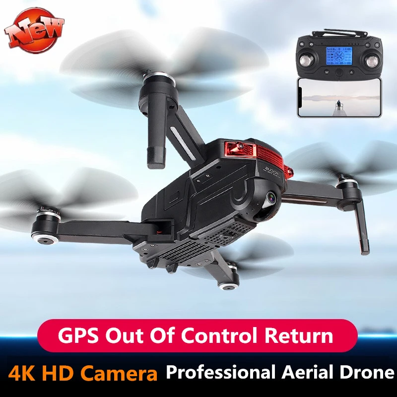 Professional 4K 5G WIFI FPV GPS Foldable RC Drone 500M 25Mins GPS Follow Me Optical Flow Hover Bruless Remote Control Quadcopter
Professional 4K 5G WIFI FPV GPS Foldable RC Drone 500M 25Mins GPS Follow Me Optical Flow Hover Bruless Remote Control Quadcopter