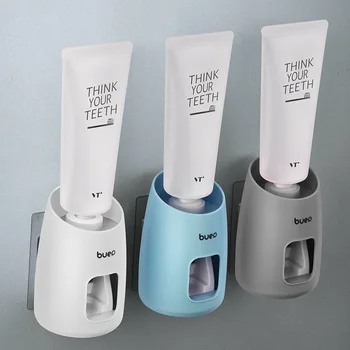 New Automatic Toothpaste Dispenser Toothbrush Holder Wall Mounted Toothpaste Lazy Dispenser Bathroom Accessories Set
New Automatic Toothpaste Dispenser Toothbrush Holder Wall Mounted Toothpaste Lazy Dispenser Bathroom Accessories Set