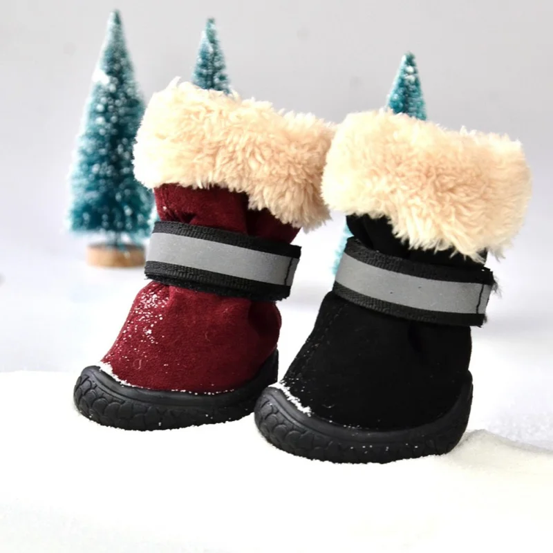 Winter Snow Boots Casual Dog Shoes Pet Slip-resistant Waterproof Shoes for Teddy Bichon Kitten Dachshund Cocker Shoes 
Winter Snow Boots Casual Dog Shoes Pet Slip-resistant Waterproof Shoes for Teddy Bichon Kitten Dachshund Cocker Shoes