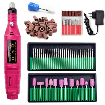 1 Set Portable Electric Nail Drill Machine Manicure Set Pedicure Nail Gel Remover File Professional Strong Nail Polishing Tools
1 Set Portable Electric Nail Drill Machine Manicure Set Pedicure Nail Gel Remover File Professional Strong Nail Polishing Tools